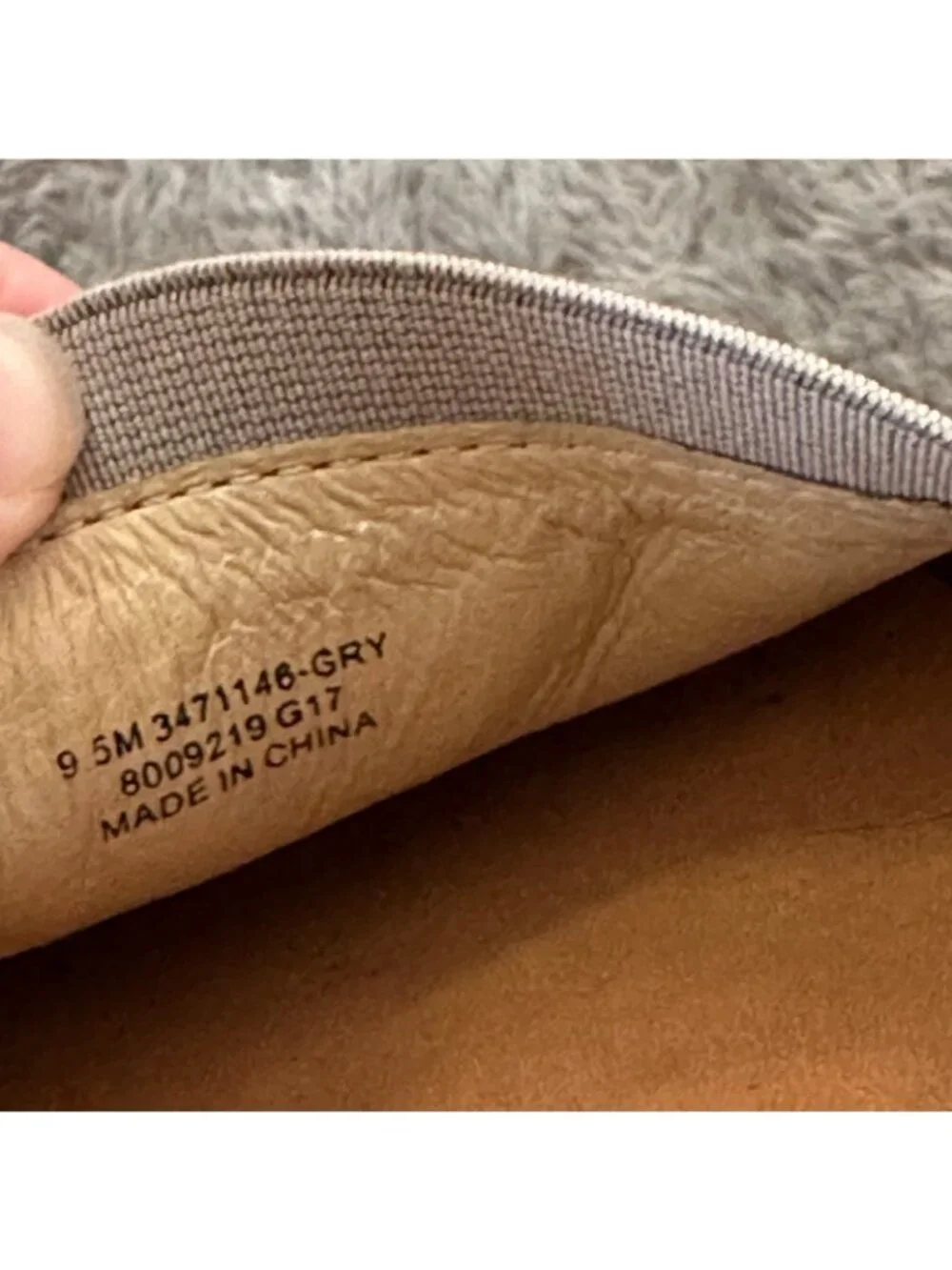 Frye Melanie Slip On Shoes Loafers Women's size 9.5 Gray Leather Flats